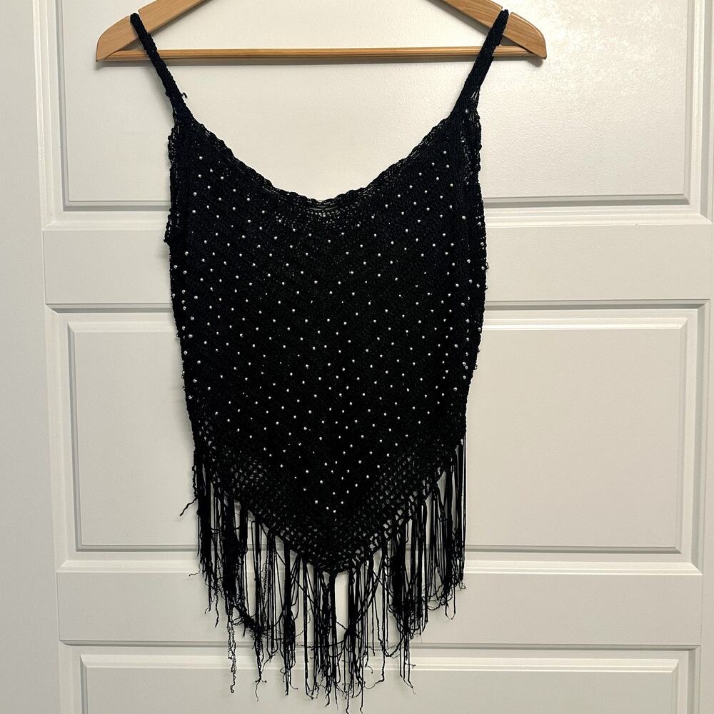 Western Kitted Handkerchief Tank Sz S